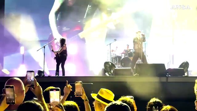Expo Osaka, Achille Lauro in concerto all'Arena Matsuri