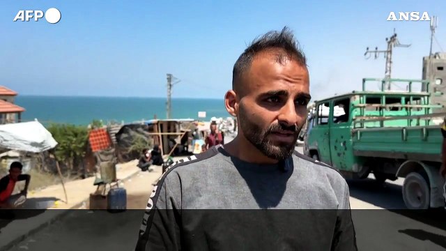 I palestinesi fuggono verso sud mentre Israele si prepara a conquistare Gaza