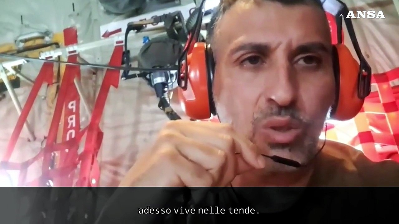 Dall'Italia a Gaza, sul C130 dell'Aeronautica per lanciare gli aiuti umanitari