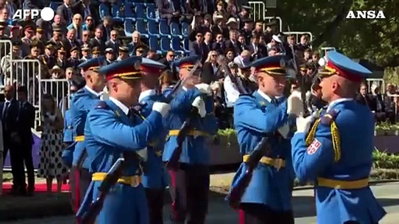 A Belgrado una grande parata militare voluta da Vucic