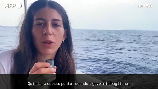 Gaza, a bordo di una nave della Global Sumud Flotilla