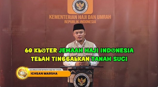 Hari ke-4 Pemulangan Jemaah Haji, 60 Kloter Telah Tinggalkan Tanah Suci