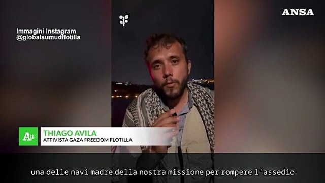 Flotilla, il messaggio dell'attivista a bordo della nave Alma dopo l'attacco raid