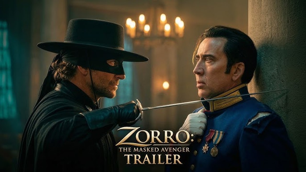 Zorro (2026) | Exclusive Trailer | Jean Dujardin | Action Adventure HD