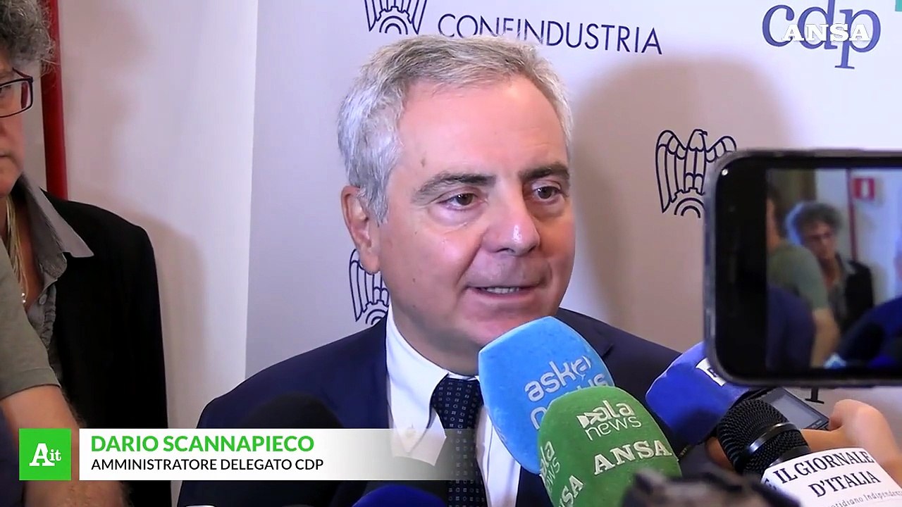 Scannapieco (Cdp), "intesa con Confindustria per far crescere le imprese"