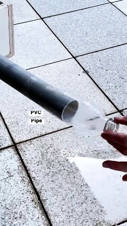 Smart design for a PVC pipe fix
