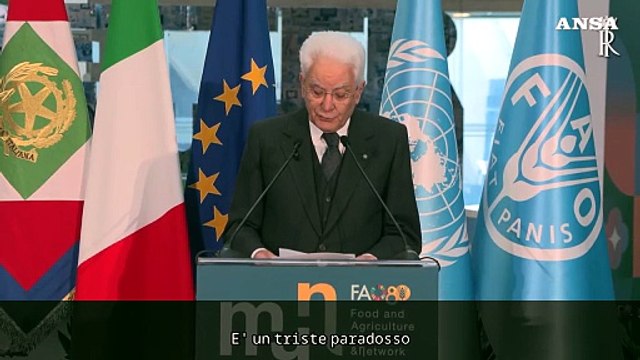 Mattarella: Il regresso del multilateralismo e' inaccettabile