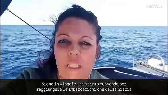 Global Sumud Flotilla, a bordo della Morgana da Augusta verso Gaza