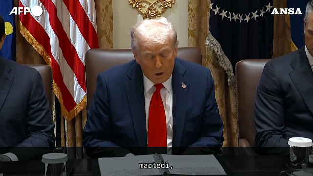 Trump: Gli ostaggi a Gaza liberati lunedi' o martedi'