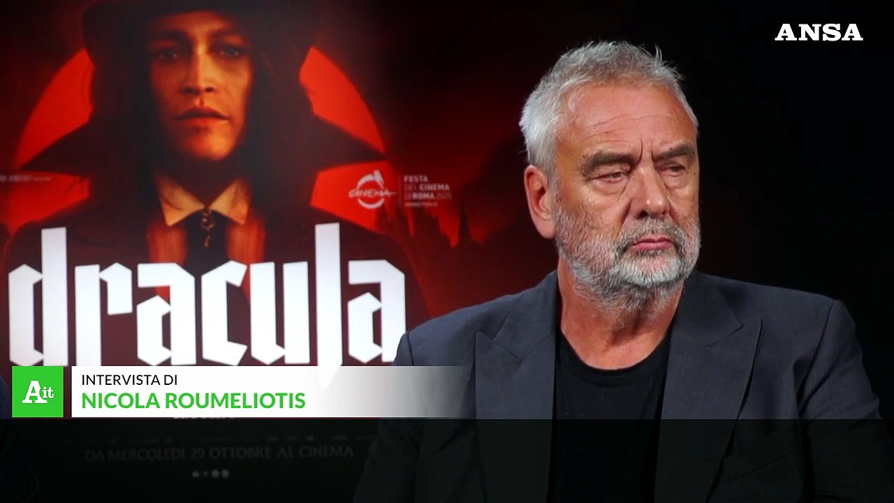 Besson parla del suo Dracula: "E' soprattutto la storia di un amore impossibile, ho paura degli horror"