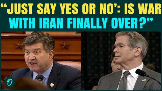 ‘ANSWER YES OR NO’: Schneider HEATED Clash With Trump Aide Bessent Over Iran War in Senate Hearing