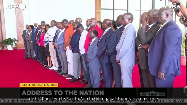 Il presidente del Kenya annuncia 7 giorni di lutto per la morte di Odinga