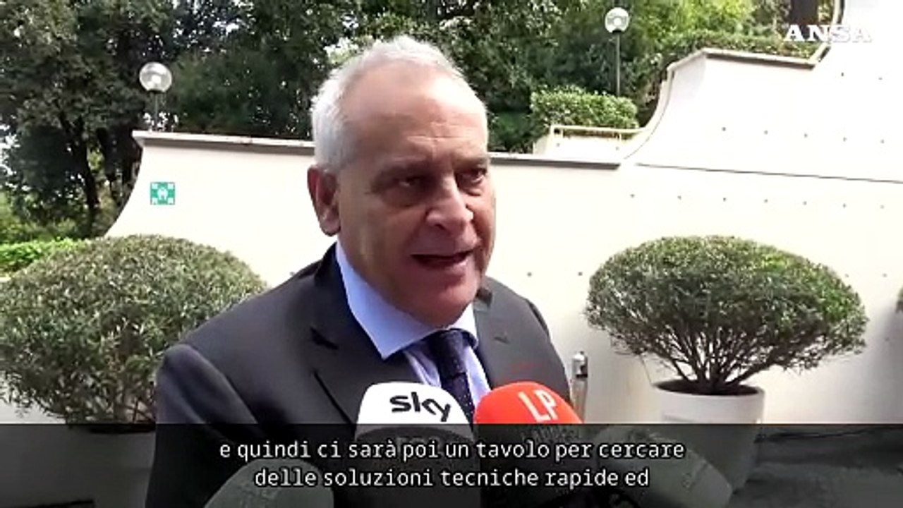 Crollo torre, Giannini: "Zona in sicurezza e indagini in corso"