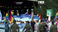 Тысячи участвуют в иерусалимском прайд-параде при усиленных мерах безопасности