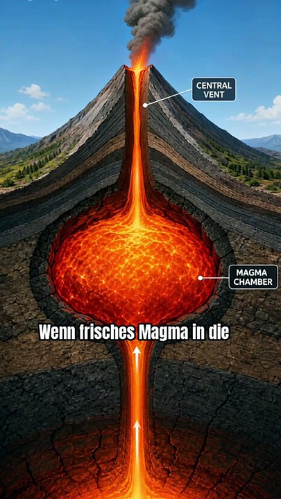 Wie Vulkane tatsächlich ausbrechen