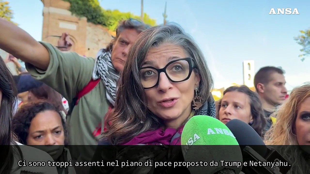 Albanese, "nel piano di pace per Gaza ci sono troppi assenti"