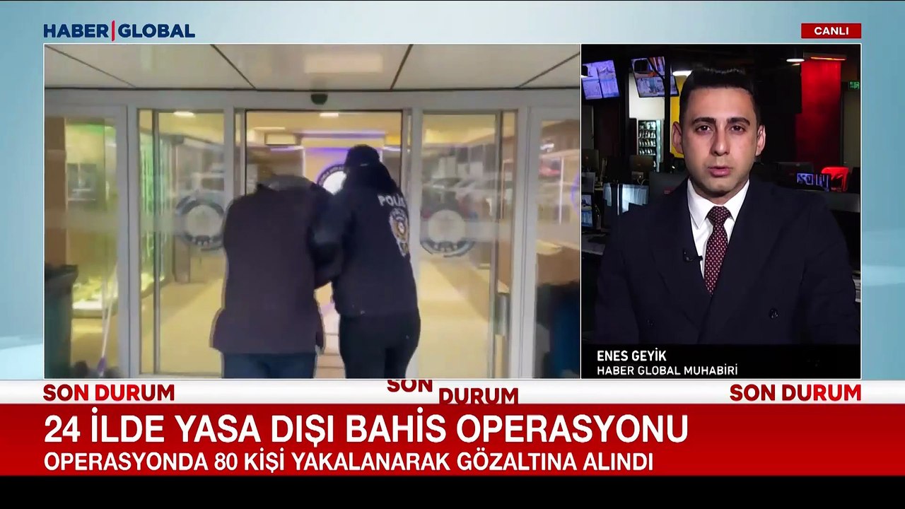192 Milyarlık bahis vurgunu! 24 ilde dev operasyon