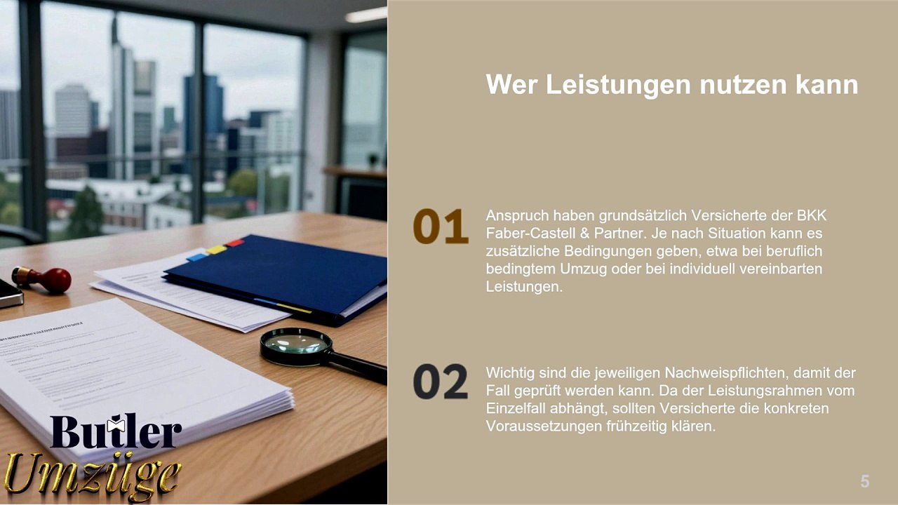 Umzugsunterstützung bei der Pflegeversicherung🚑Butler Umzüge GmbH📞Angebote für Umzug➡️Günstig