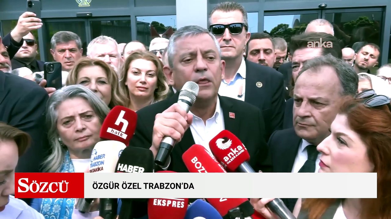 Özgür Özel: Siz bugün tarihin doğru tarafındasınız