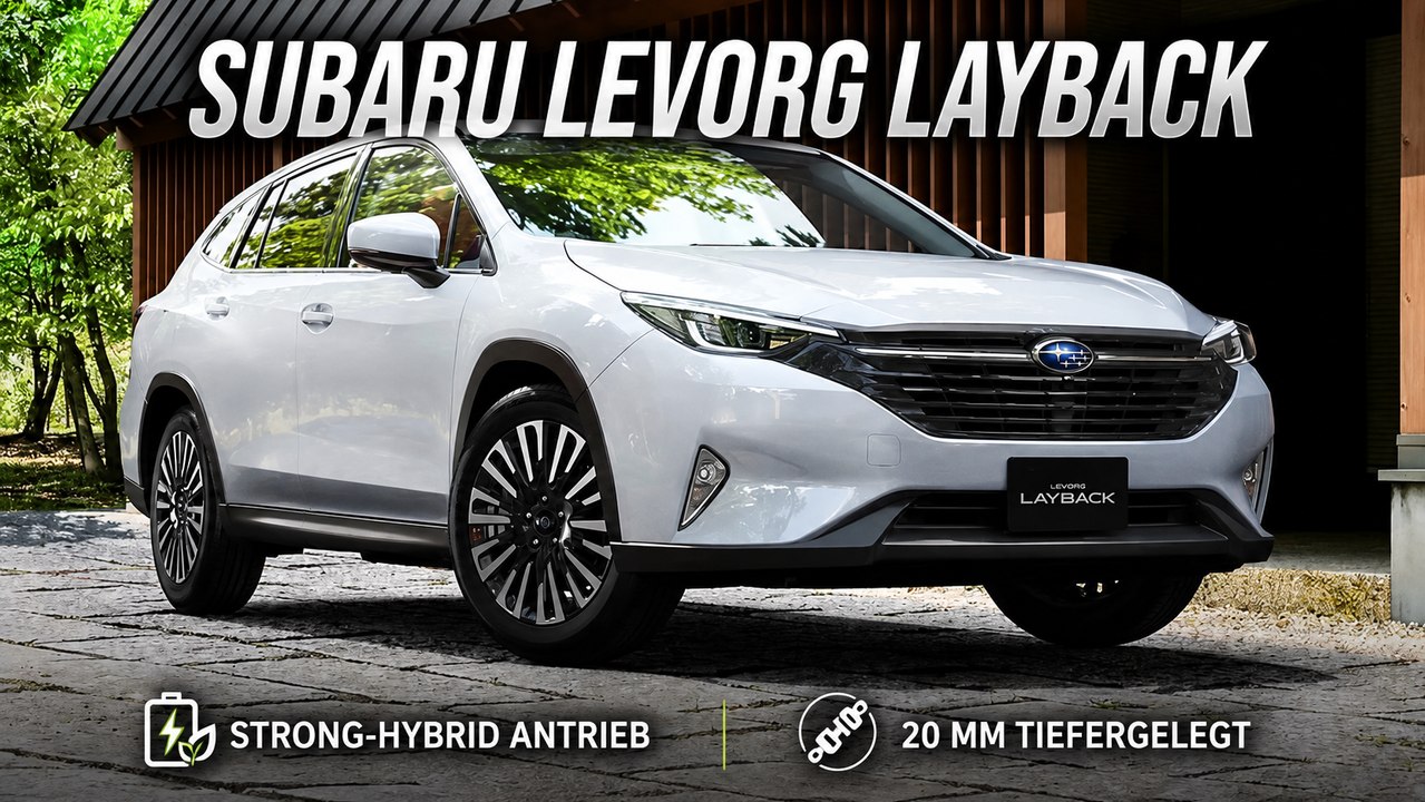 2027 Subaru Levorg Layback S:HEV: Mehr Effizienz, weniger Verbrauch