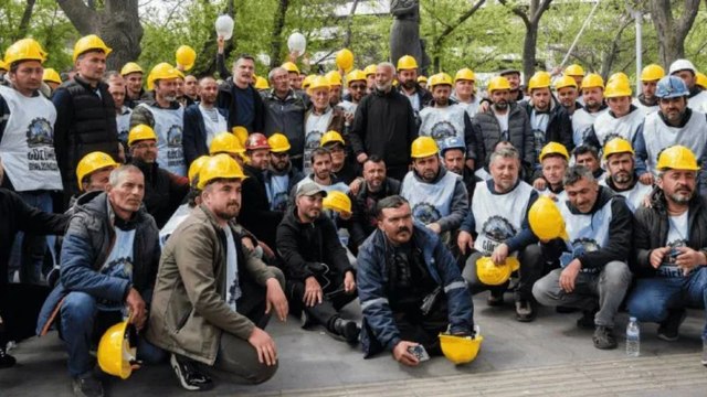 Doruk Madencilik işçilerinin mücadelesi zaferle sonuçlandı: İşçilerin tüm alacakları hesaplarına yatırıldı