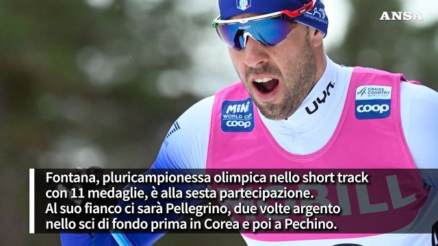 Milano Cortina, ecco i portabandiera. Brignone: Un sogno dopo l'infortunio