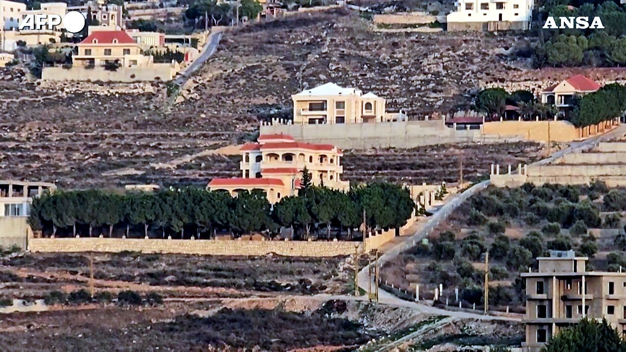 Libano, l'attacco israeliano a un edificio nella parte sud del Paese
