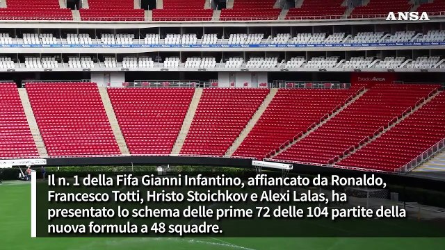 Mondiali, si parte l'11 giugno con Messico-Sudafrica