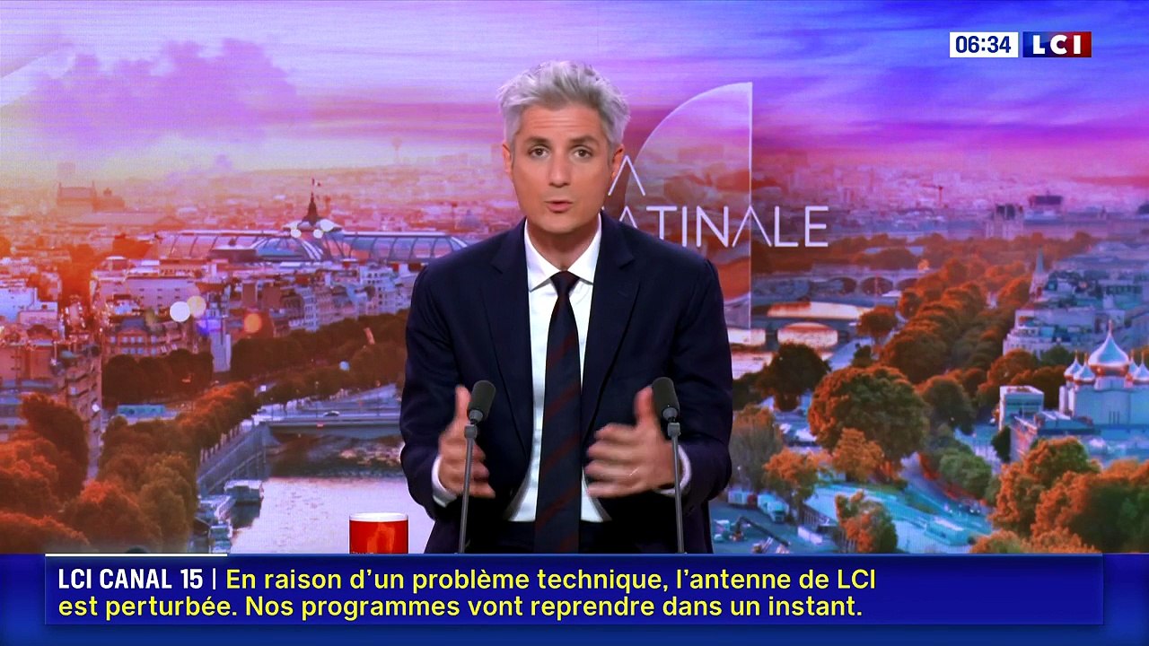 Jean-Baptiste Boursier le 5 juin 2026 sur le plateau de la matinale de LCI.
