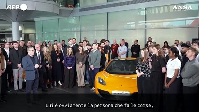 F1, Starmer visita centro McLaren dopo vittoria di Lando Norris