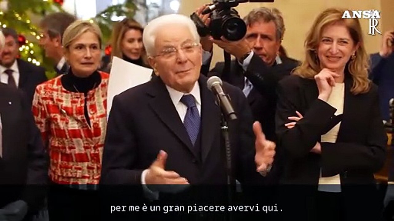 Natale al Quirinale,  Mattarella tra i bambini delle case famiglia