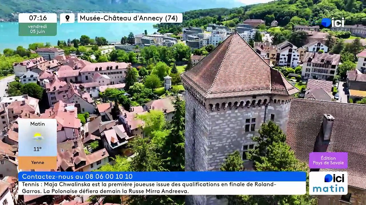 05/06/2026 - ici matin par ici Pays de Savoie en vidéo