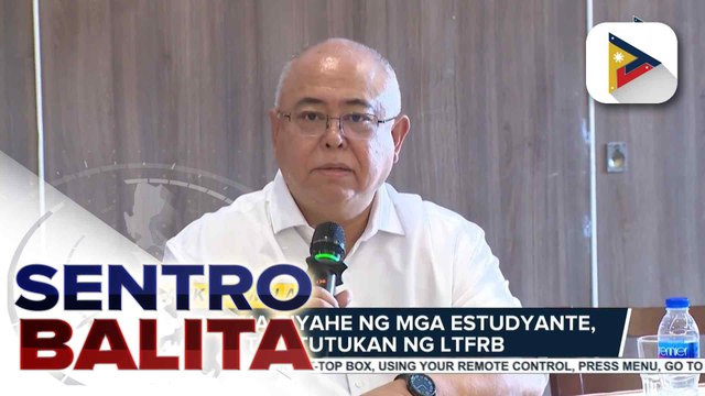 Ligtas na biyahe ng mga estudyante, mahigpit na tututukan ng LTFRB; school transport operators at drivers, irerekomenda na isama sa P10/L Fuel Subsidy | ulat ni JM Thompson