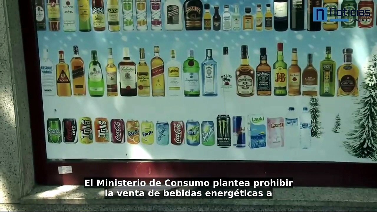 Consumo inicia los trámites para prohibir las bebidas energéticas a menores de 16 años