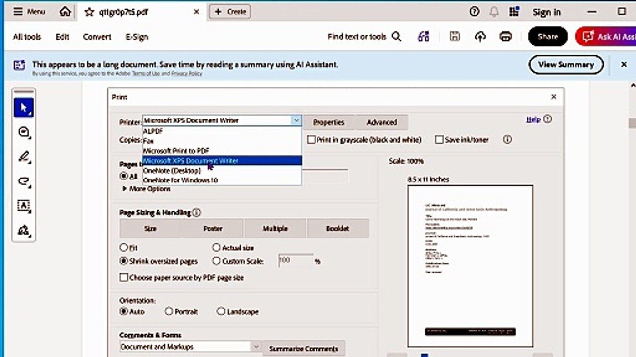 Print ONLY Specific Pages from PDF in Adobe Reader (Quick & Easy)