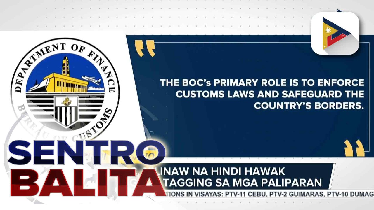 BOC, nilinaw na hindi hawak ang baggage tagging sa mga paliparan sa harap ng isyu kaugnay ng umano’y ‘baggage tag switching’
