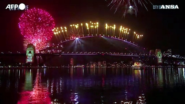 In Nuova Zelanda e Australia e' gia' 2026, lo spettacolo dei fuochi
