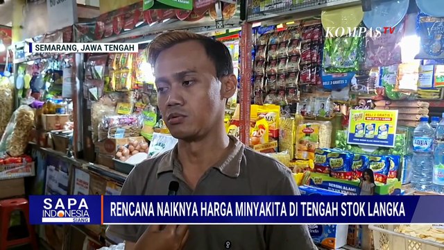 Stok Kosong, Harga Melonjak, HET MinyaKita Malah Akan Naik | SAPA SIANG