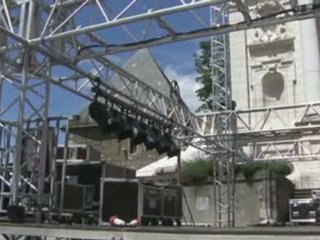 Montage de la scène