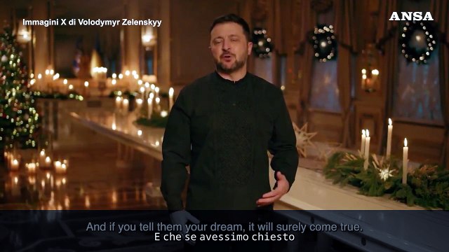 Zelensky per Natale: Abbiamo tutti un sogno, che (Putin) muoia