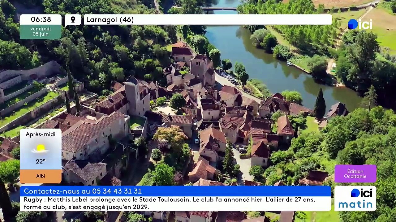 05/06/2026 - ici matin par ici Occitanie en vidéo