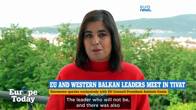 Europe Today: Costa speaks exclusively to Euronews as EU-Western Balkans summit underway