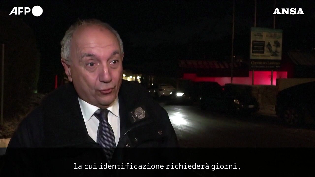 Crans-Montana, ambasciatore: "L'identificazione delle vittime richiedera' giorni"