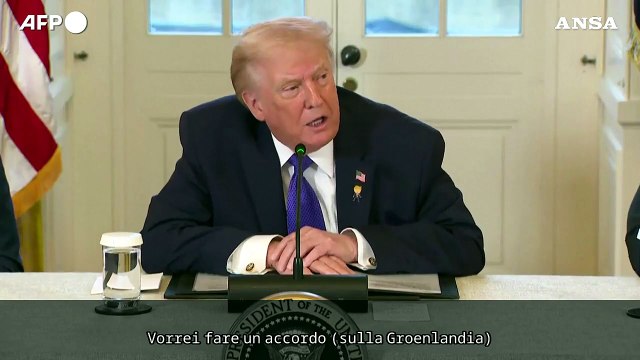 Trump sulla Groenlandia: Vogliamo trovare un accordo facile, ma siamo pronti alle maniere forti