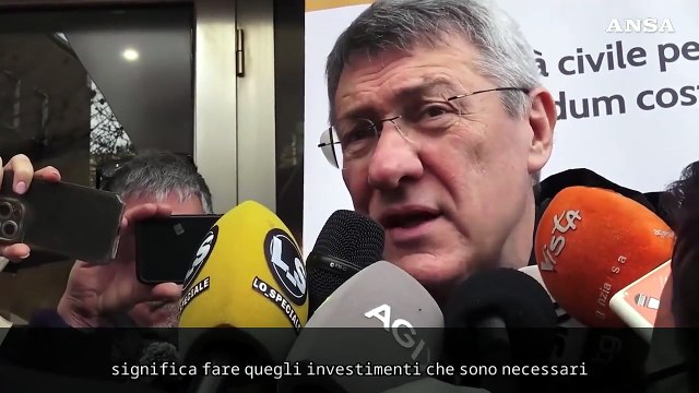 Referendum Giustizia, Landini: Mina la Costituzione e l'autonomia della magistratura