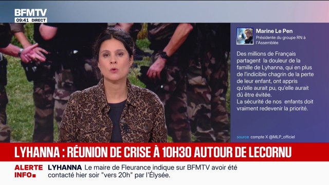 Disparition de Lyhanna: une réunion de crise avec les ministres prévue à Matignon pour faire le point