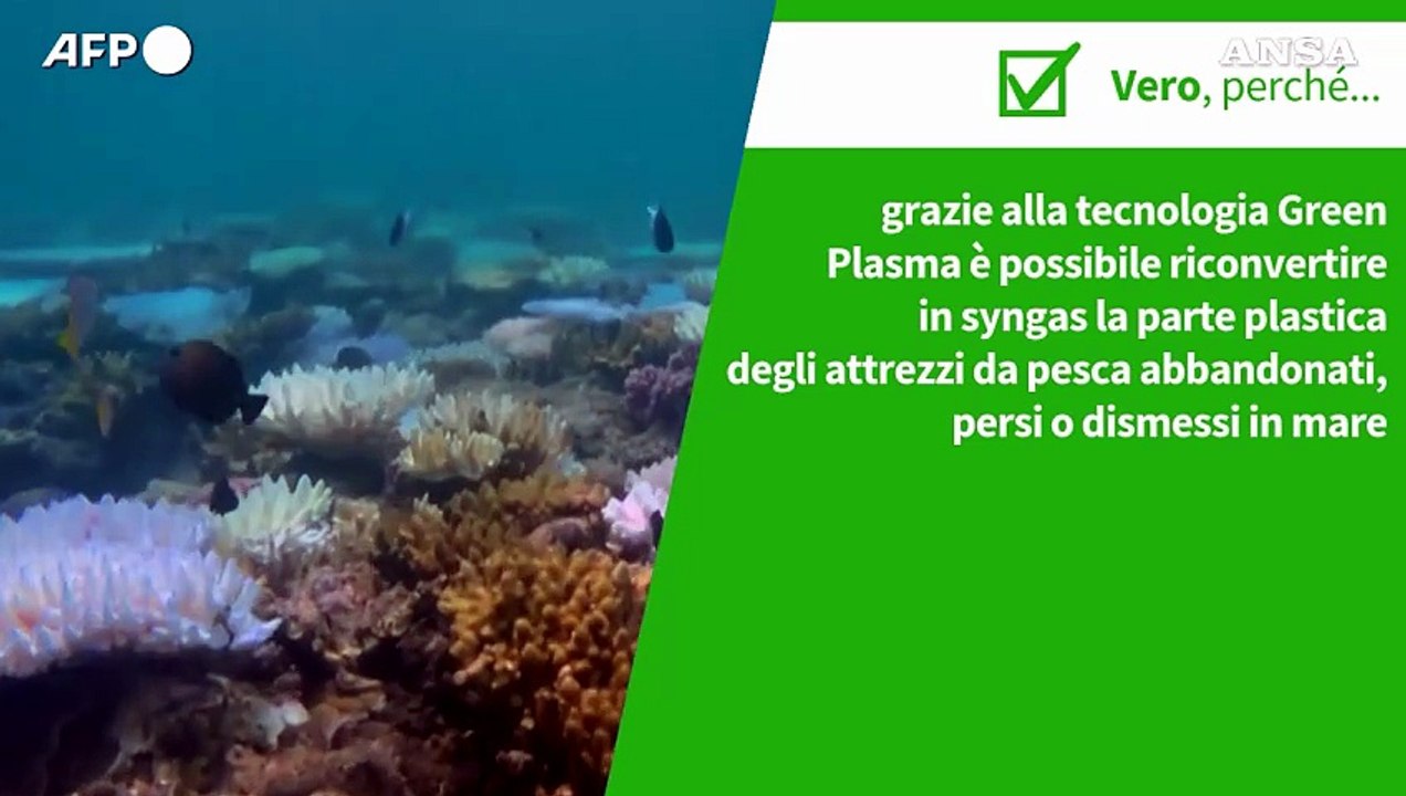 Ansa VERIFIED - E' vero che le "reti fantasma" possono essere trasformate in energia?