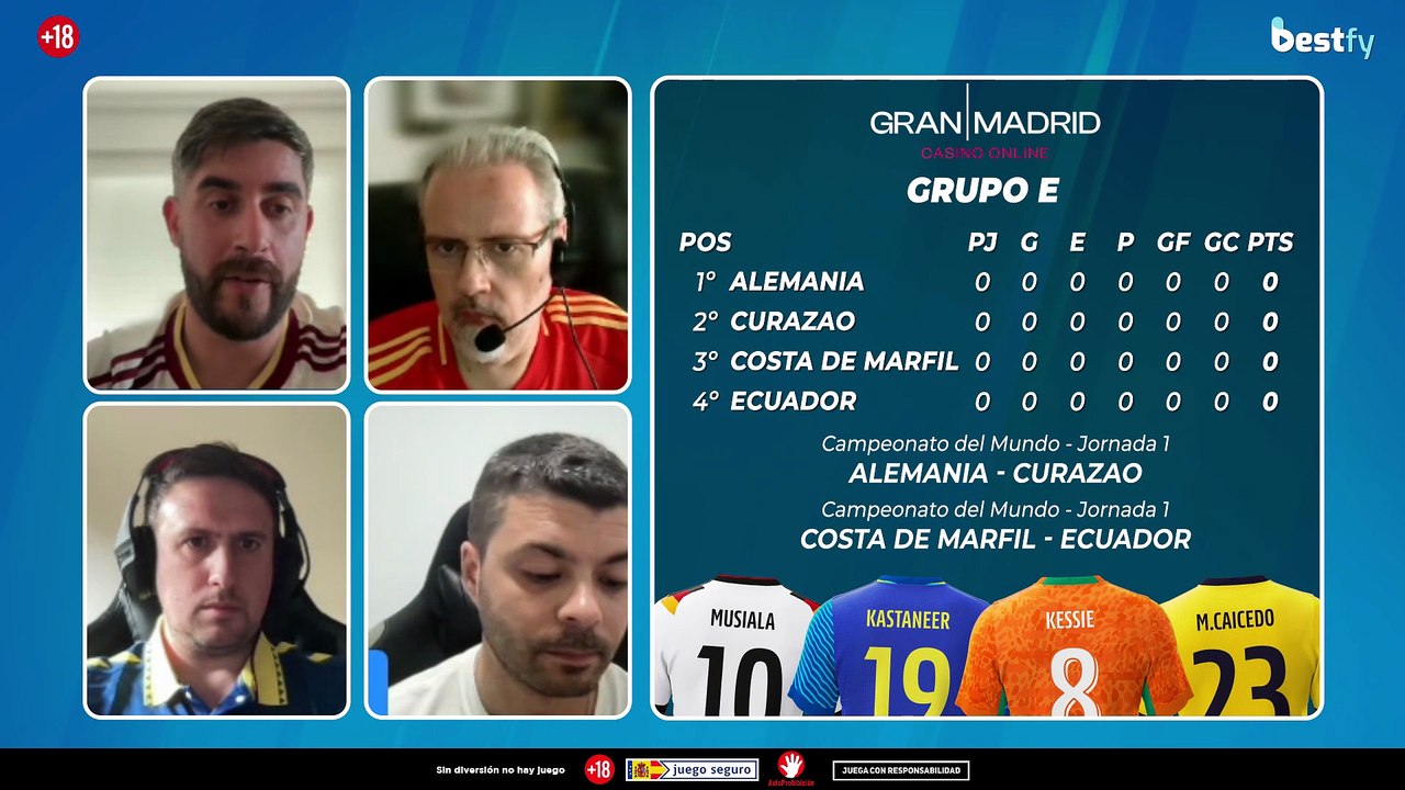 Tipster War Mundial 2026 Alemania y Países Bajos al acecho | Los Grupos D, E y F bajo la lupa