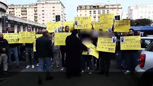Studente ucciso alla Spezia, parenti e amici davanti alla prefettura
