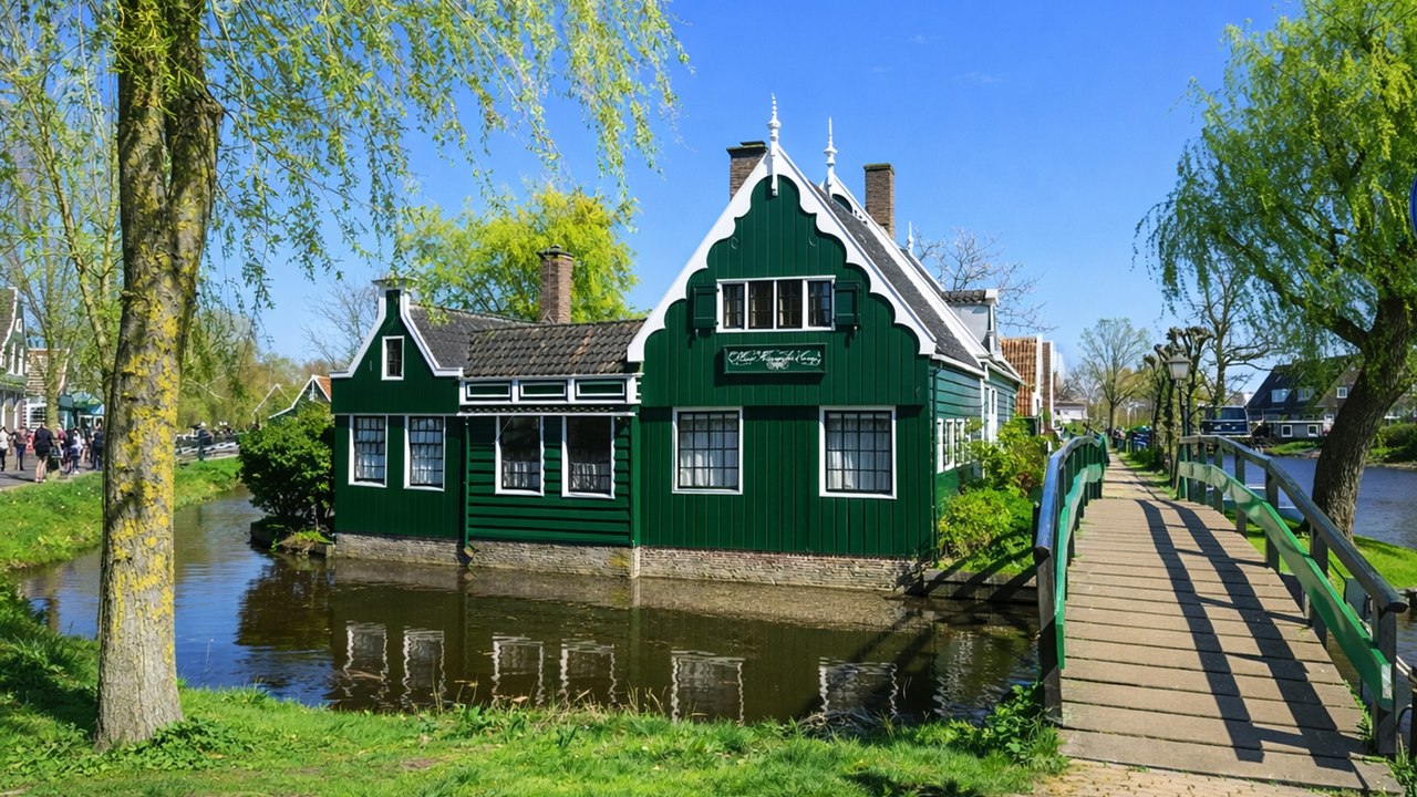 This Dutch Windmill Village Feels Like a Spring Dream